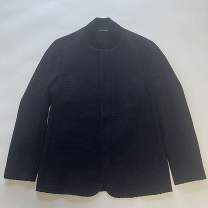 [Good Condition] Emporio Armani Setup Embossed Navy QR Code