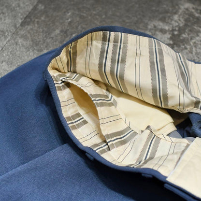 Old clothes special silk setup suit double blue blue