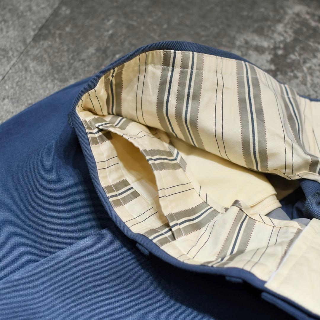 Old clothes special silk setup suit double blue blue