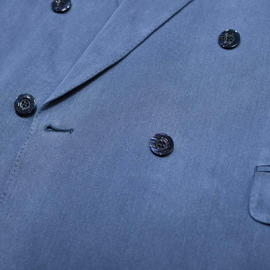 Old clothes special silk setup suit double blue blue