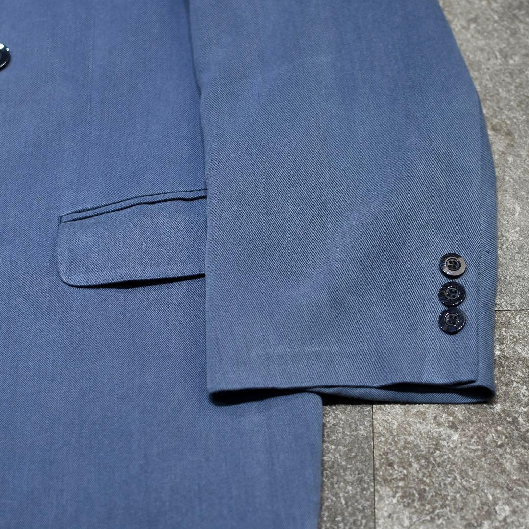 Old clothes special silk setup suit double blue blue