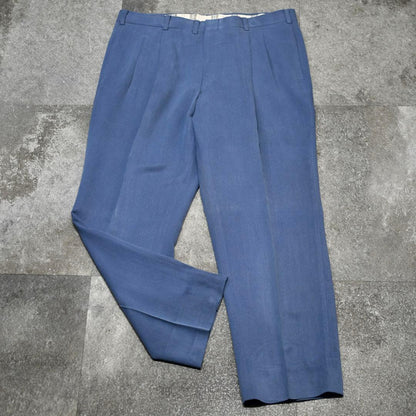 Old clothes special silk setup suit double blue blue