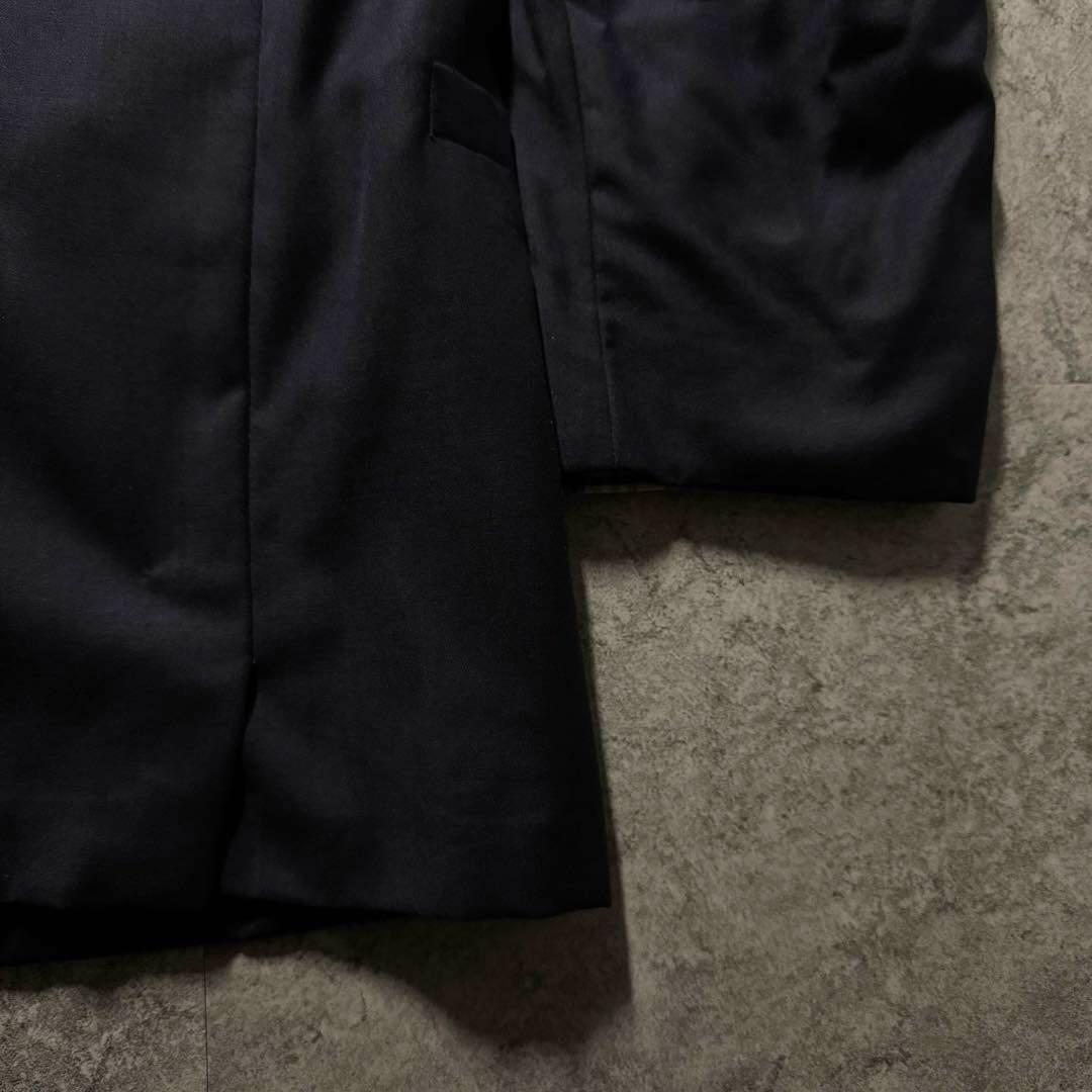 GIANNI VERSACE double suit setup silver buttons silk blend black
