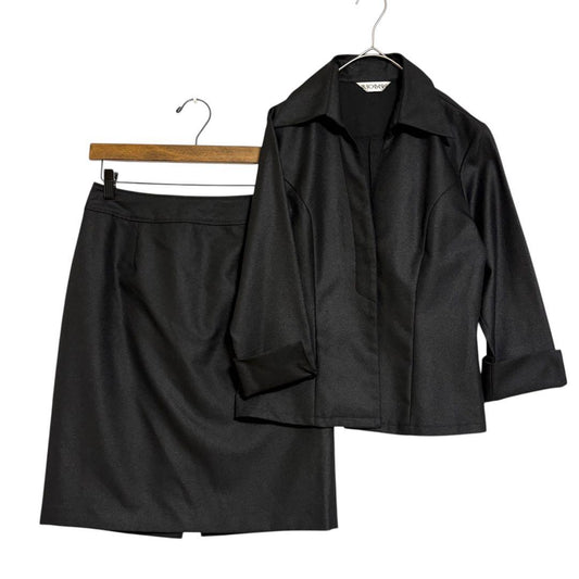 Skipper jacket skirt setup black 11/L