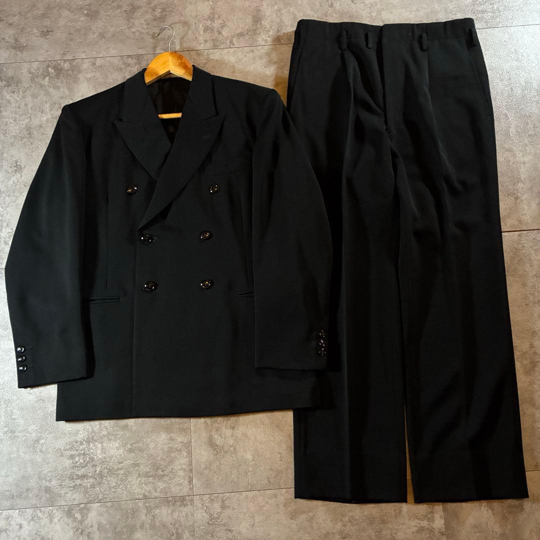 Beautiful item✨VINTAGE 90s Custom Suit Setup Suit Black