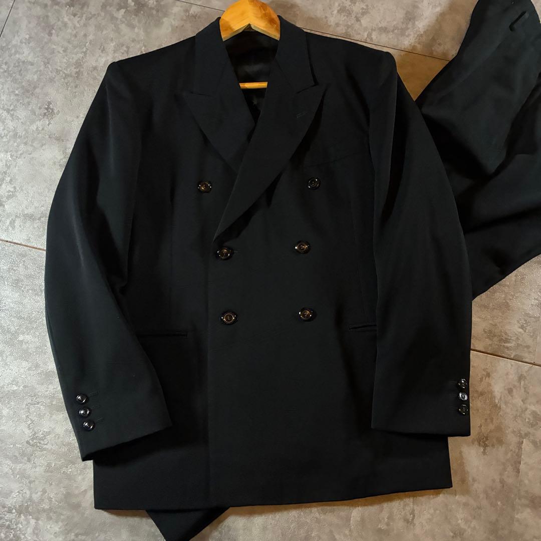 Beautiful item✨VINTAGE 90s Custom Suit Setup Suit Black