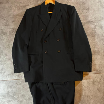 Beautiful item✨VINTAGE 90s Custom Suit Setup Suit Black