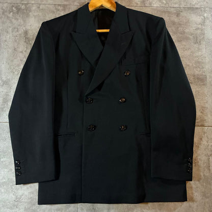 Beautiful item✨VINTAGE 90s Custom Suit Setup Suit Black