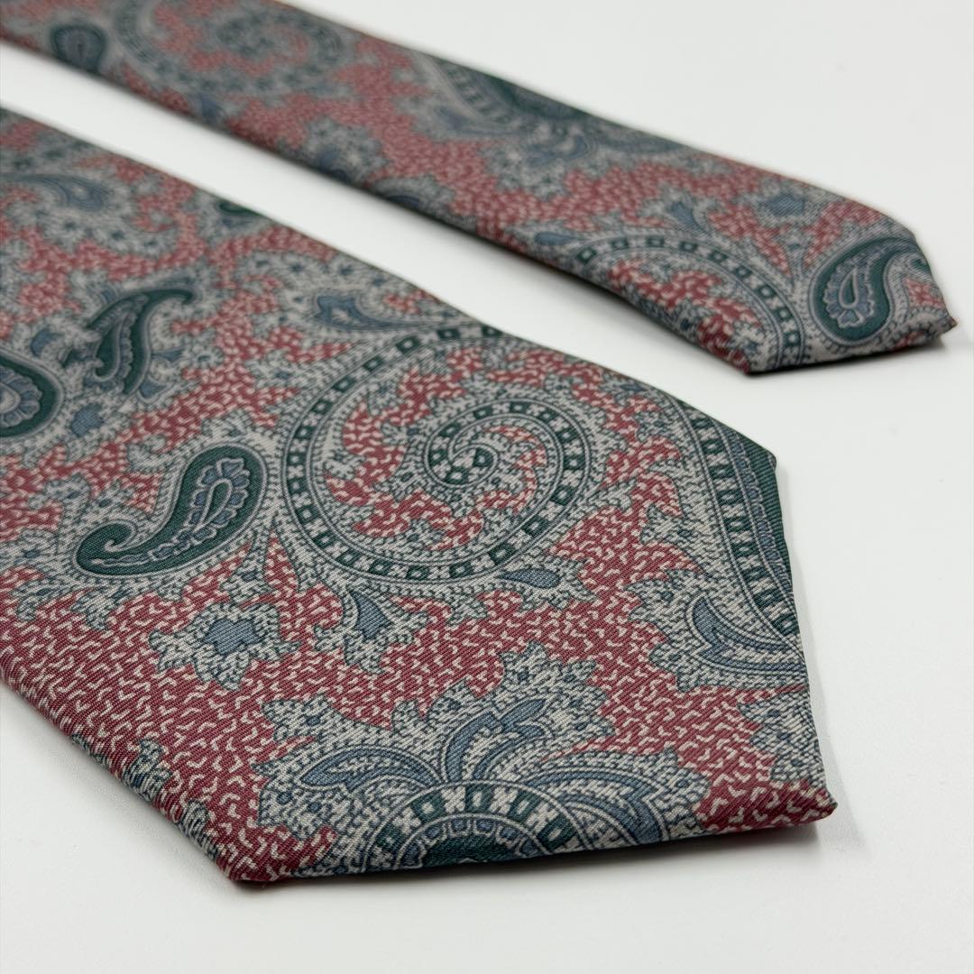 ✨️Good condition✨️ BURBERRY Burberry tie paisley pattern all over pattern