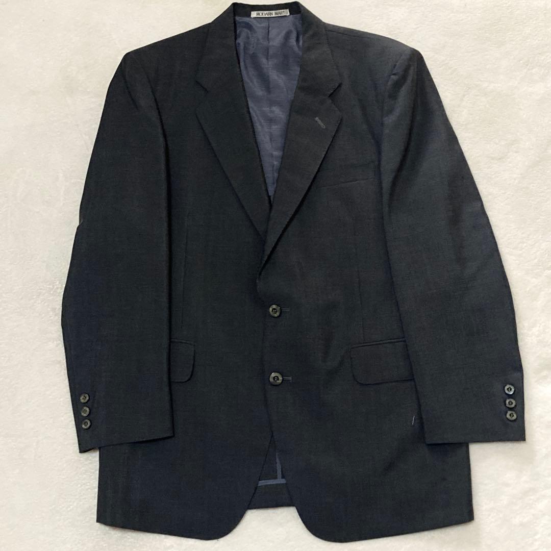 00's vintage dark gray suit setup jacket