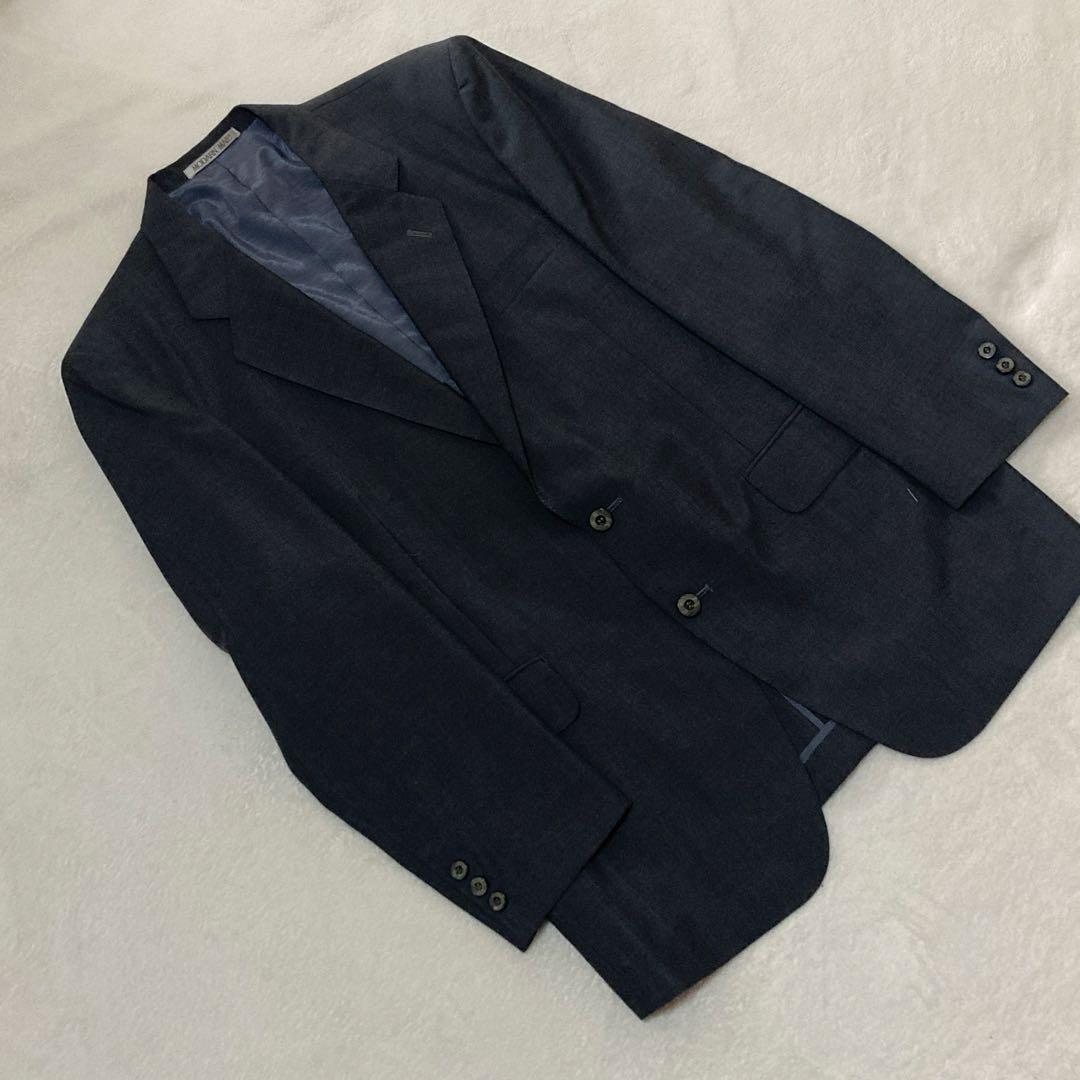 00's vintage dark gray suit setup jacket