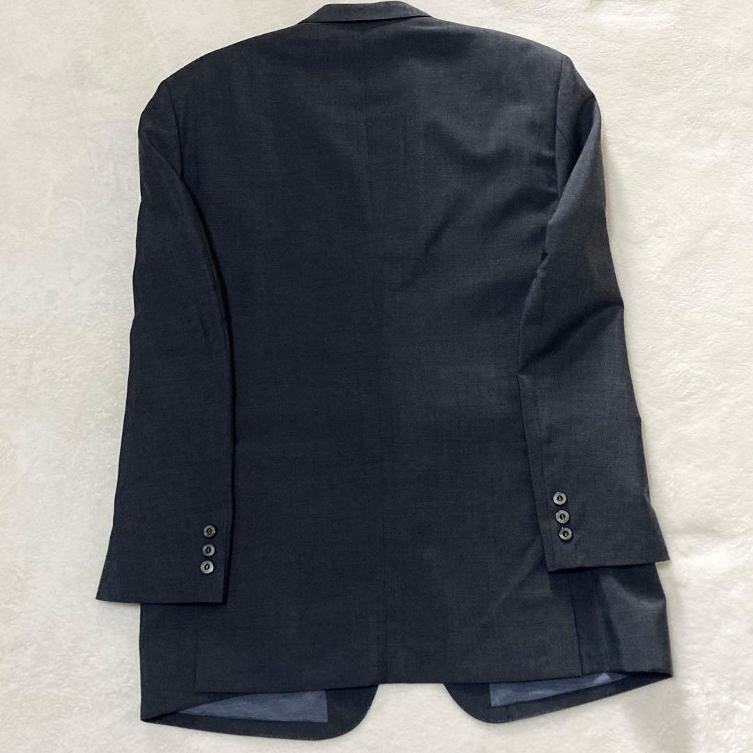 00's vintage dark gray suit setup jacket