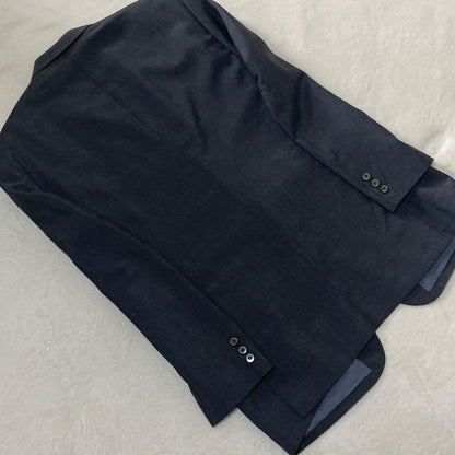 00's vintage dark gray suit setup jacket