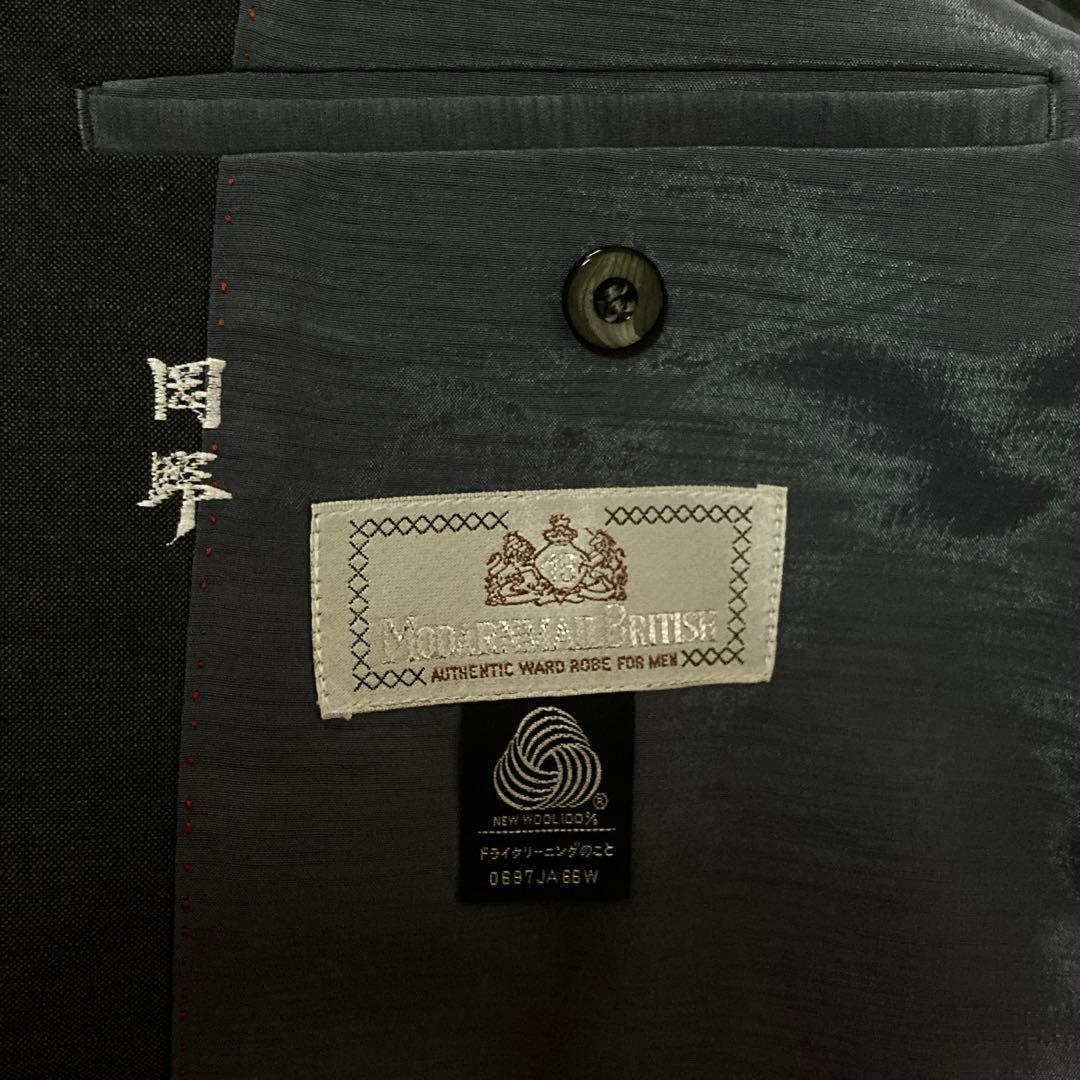 00's vintage dark gray suit setup jacket