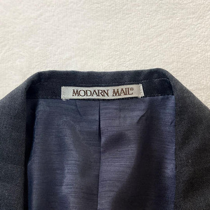 00's vintage dark gray suit setup jacket