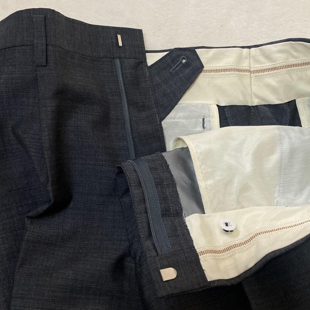 00's vintage dark gray suit setup jacket