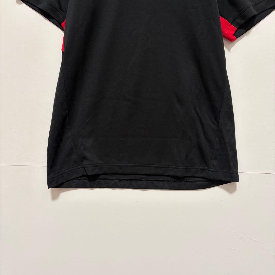 [ASICS] Short sleeve T-shirt training sports quick drying stretch black M