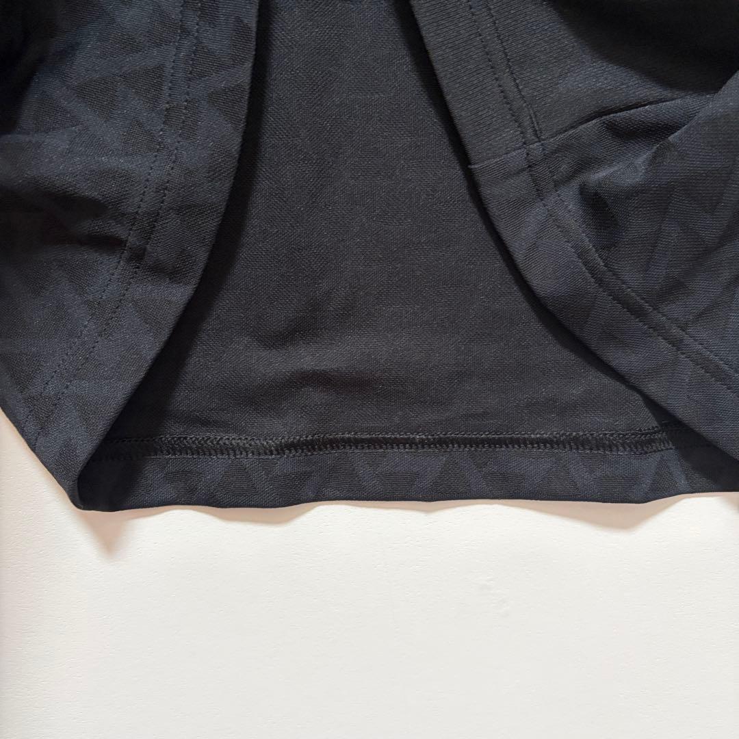[ASICS] Short sleeve T-shirt training sports quick drying stretch black M