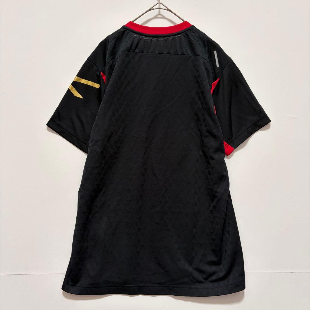 [ASICS] Short sleeve T-shirt training sports quick drying stretch black M