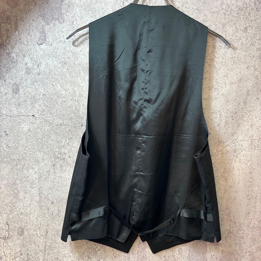 ARMANI COLLEZIONI Suit Vest Black 5 Buttons