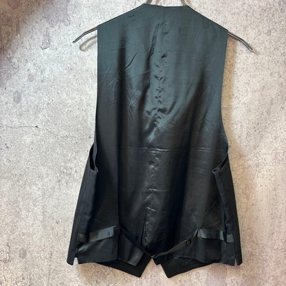 ARMANI COLLEZIONI Suit Vest Black 5 Buttons