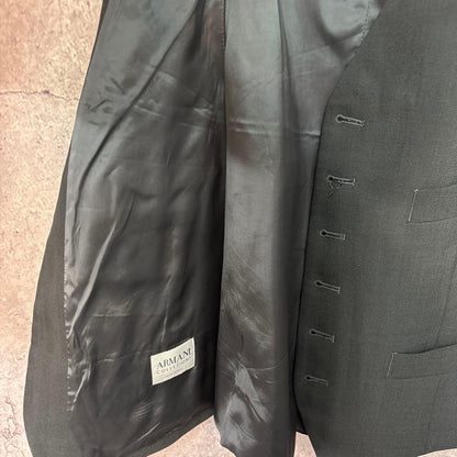 ARMANI COLLEZIONI Suit Vest Black 5 Buttons