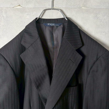 90s Ralph Lauren 2B striped suit PM213