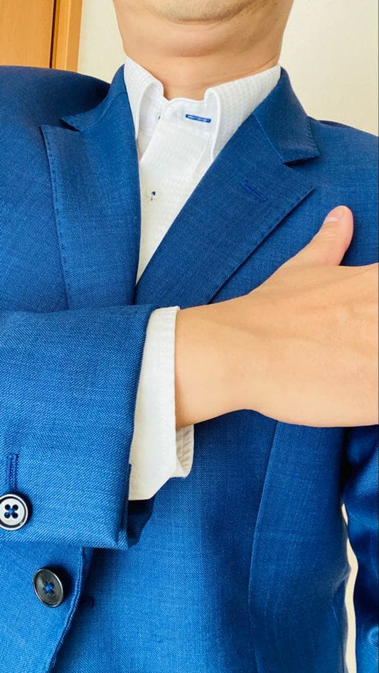 [Discount not available] EMPORIO ARMANI blue suit DAVID LINE