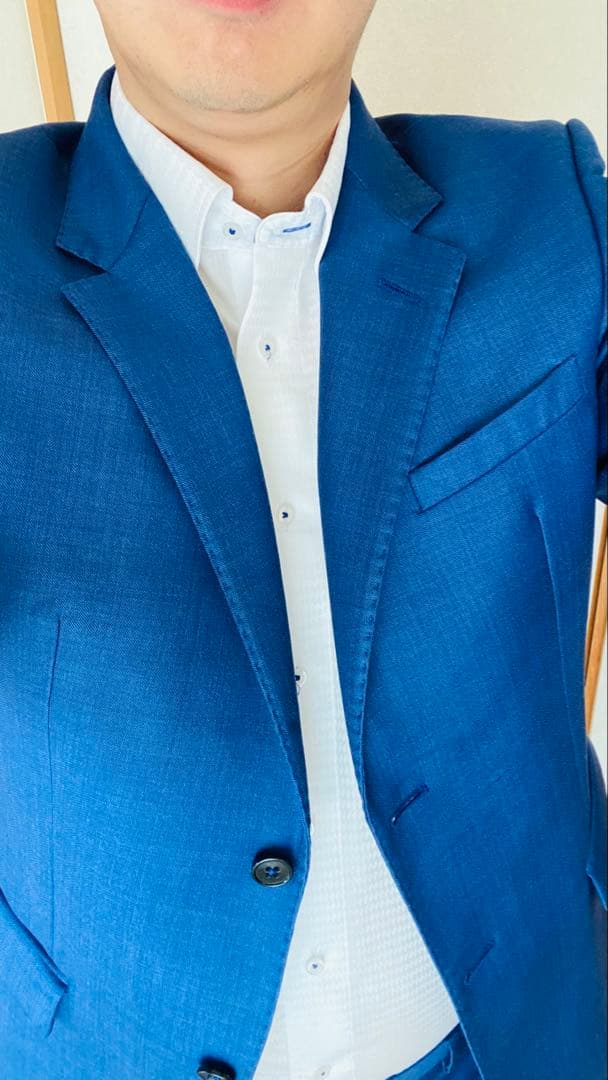[Discount not available] EMPORIO ARMANI blue suit DAVID LINE