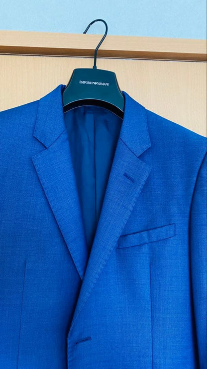 [Discount not available] EMPORIO ARMANI blue suit DAVID LINE