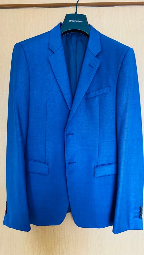 [Discount not available] EMPORIO ARMANI blue suit DAVID LINE