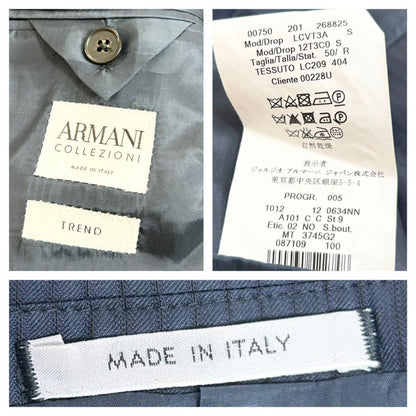 ARMANI COLLEZIONI Armani suit jacket striped
