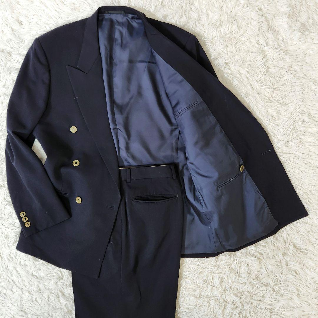 Paul Smith Vintage Double Suit Setup Navy