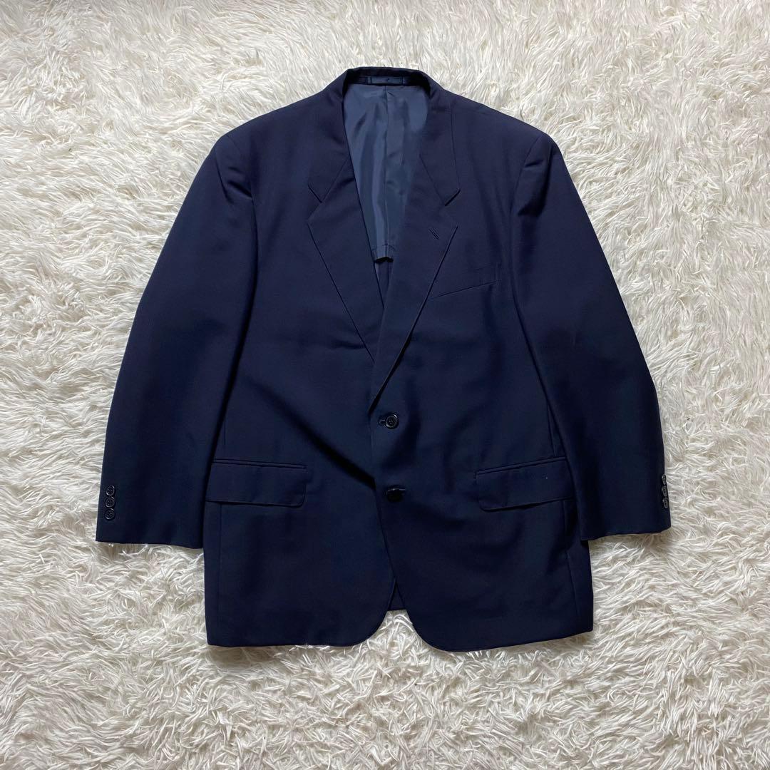 Men's suit business setup three-piece navy L equivalent Good condition