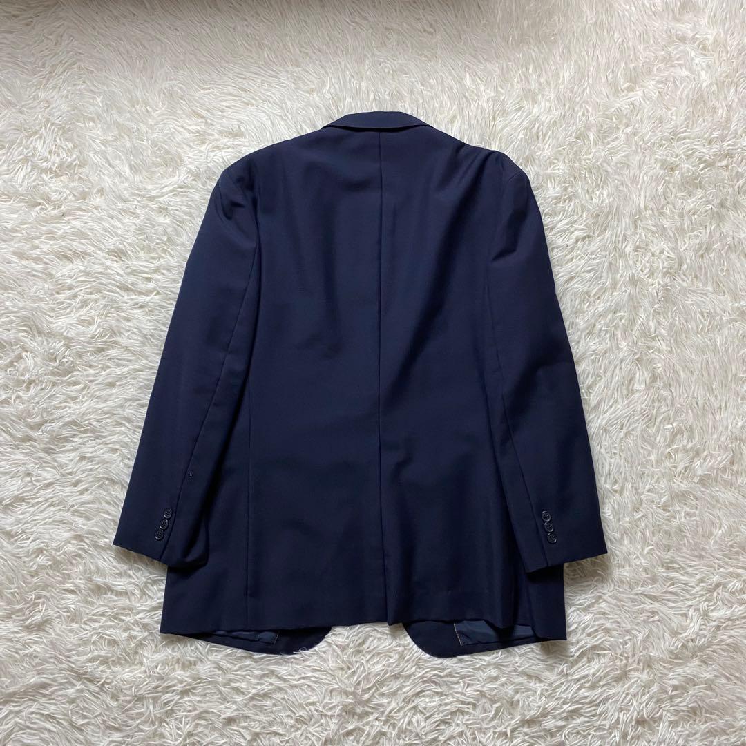 Men's suit business setup three-piece navy L equivalent Good condition