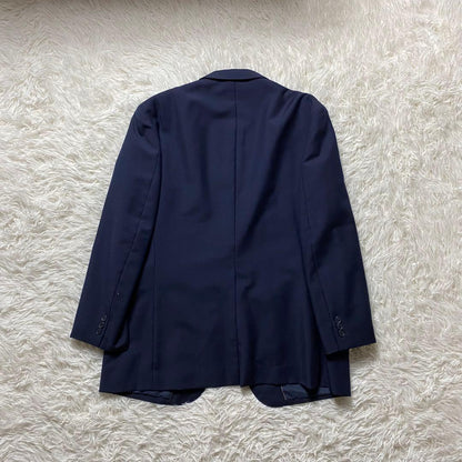 Men's suit business setup three-piece navy L equivalent Good condition