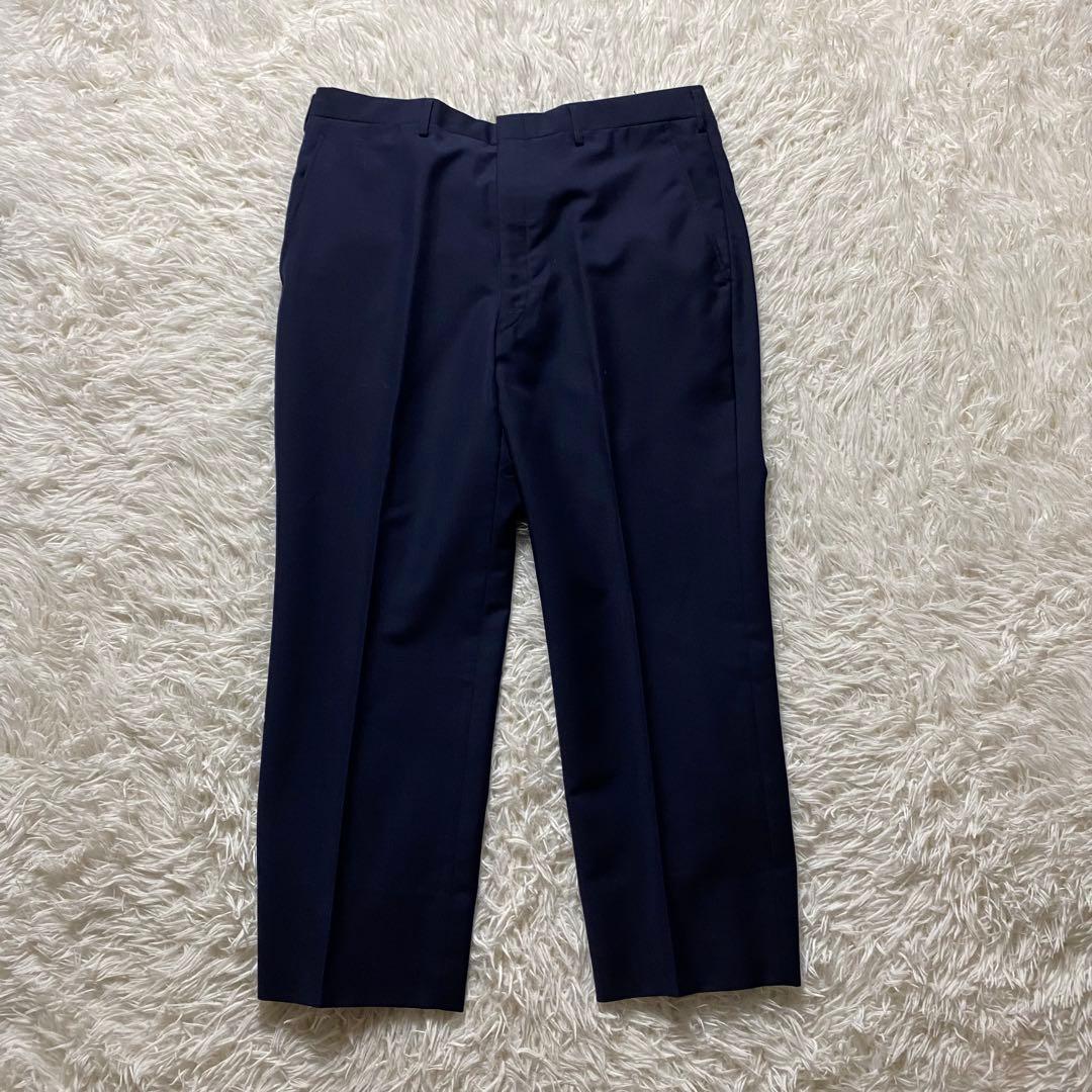 Men's suit business setup three-piece navy L equivalent Good condition