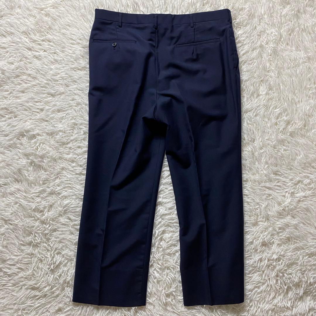 Men's suit business setup three-piece navy L equivalent Good condition