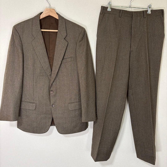 [Rare] Vintage Durban Setup 2B Made in Kagoshima Brown Brown Fully lined