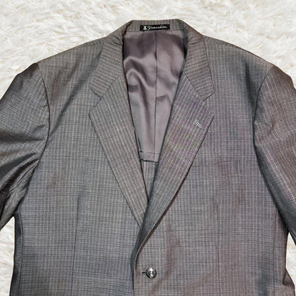 Vintage YAMASHITA Suit Setup 2XL Check Unlined
