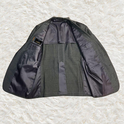 Vintage YAMASHITA Suit Setup 2XL Check Unlined