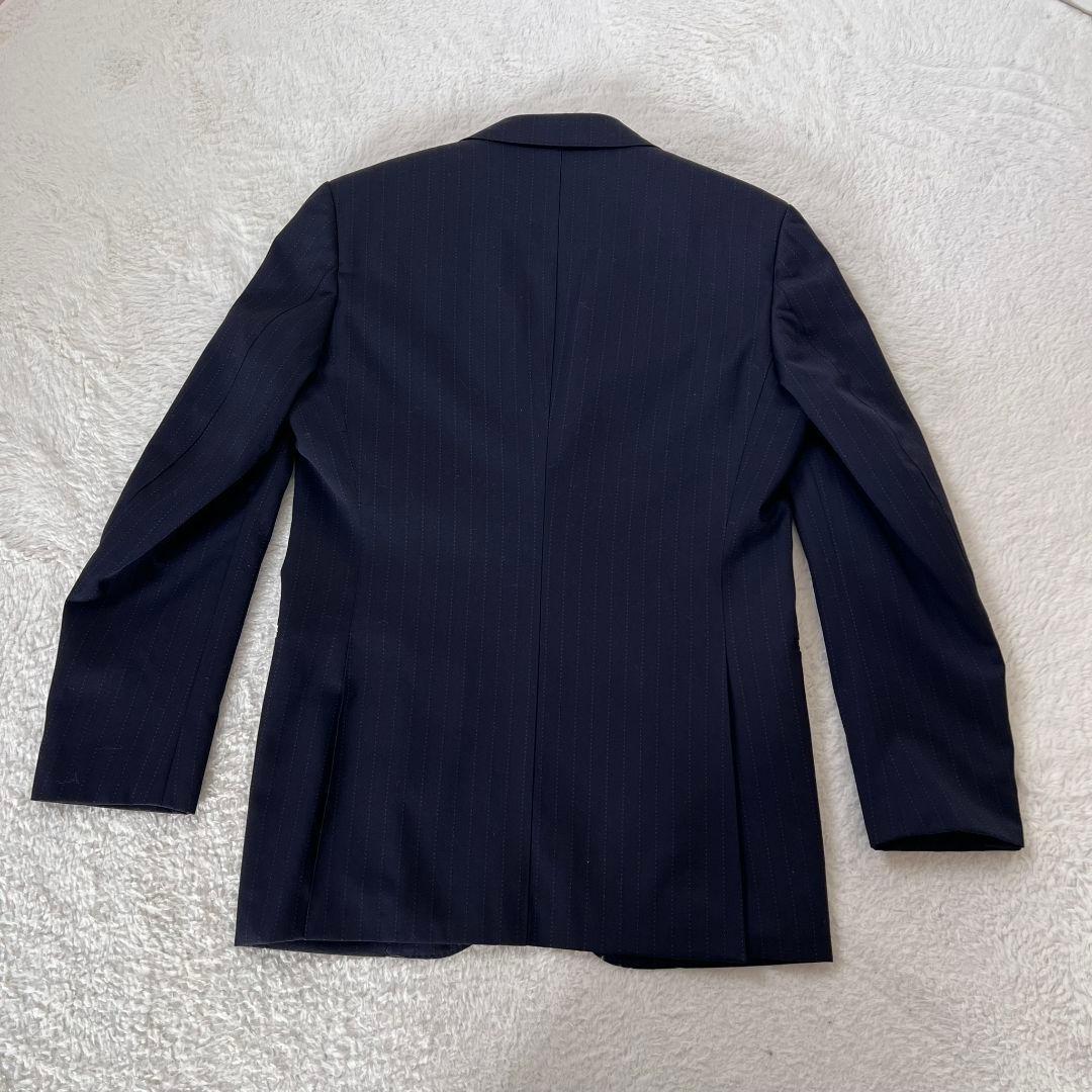 Vintage 90' Modern Suit Setup REDA Fabric Good Condition Navy M