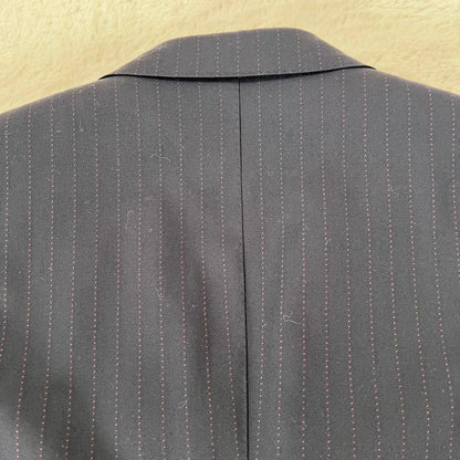 Vintage 90' Modern Suit Setup REDA Fabric Good Condition Navy M