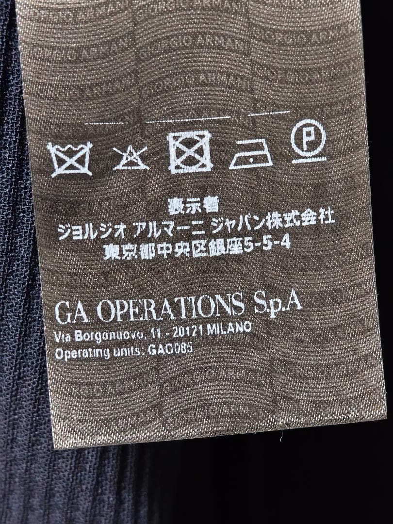 Unused item Giorgio Armani Upton Line 2B Suit 48 Navy