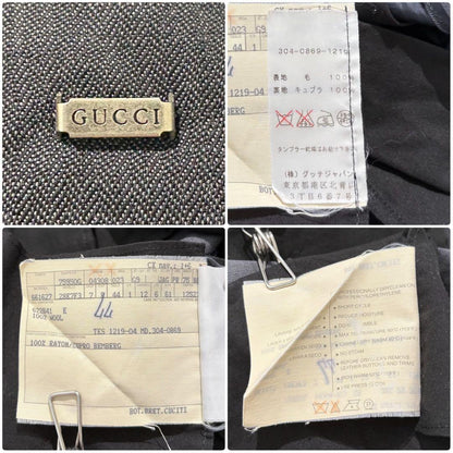 [Unused] GUCCI Gucci Suit Setup Logo Button Gray 44