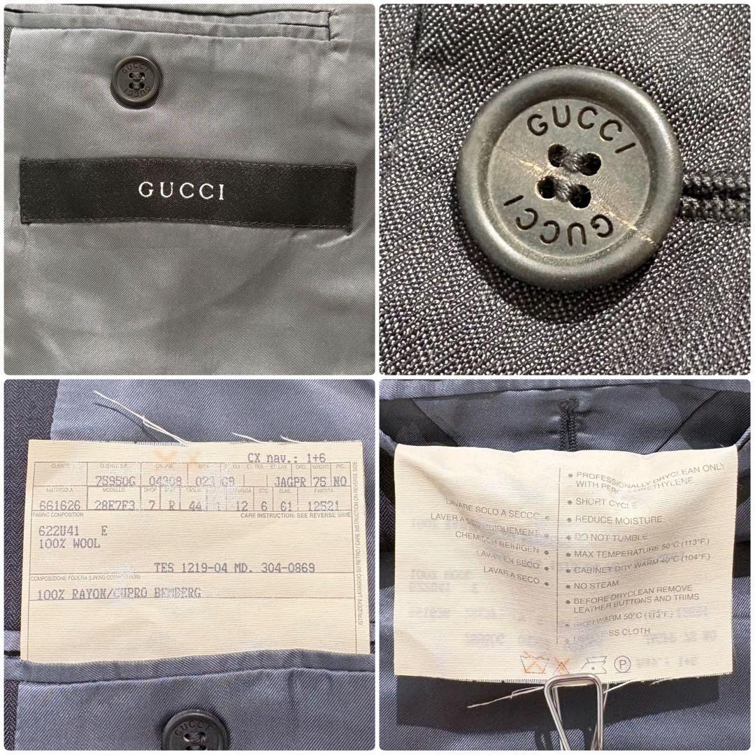 [Unused] GUCCI Gucci Suit Setup Logo Button Gray 44