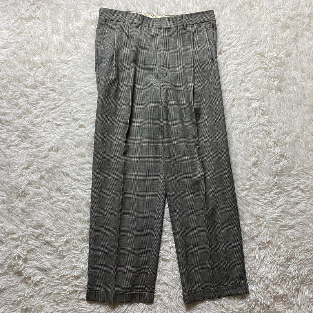 Men's Setup Suit Glen Check Houndstooth Pattern Vintage
