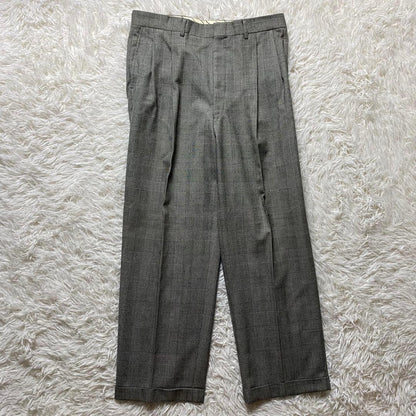 Men's Setup Suit Glen Check Houndstooth Pattern Vintage