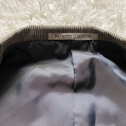 Men's Setup Suit Glen Check Houndstooth Pattern Vintage