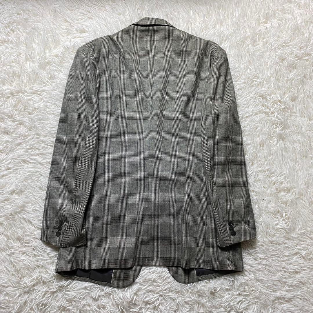 Men's Setup Suit Glen Check Houndstooth Pattern Vintage